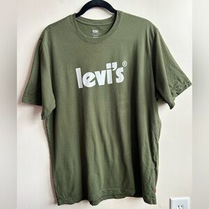 Levi’s Men’s Olive Army Green T-Shirt M
